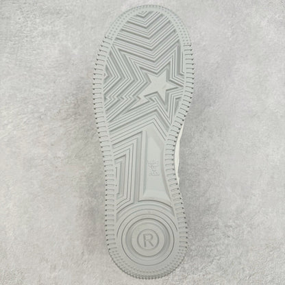 A Bathing Ape Bape Sta Patent Leather White Grey