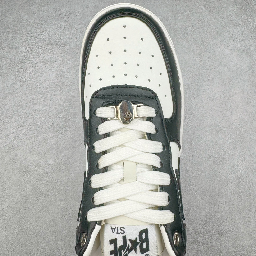 A Bathing Ape Bape Sta White Black