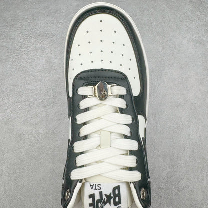 A Bathing Ape Bape Sta White Black
