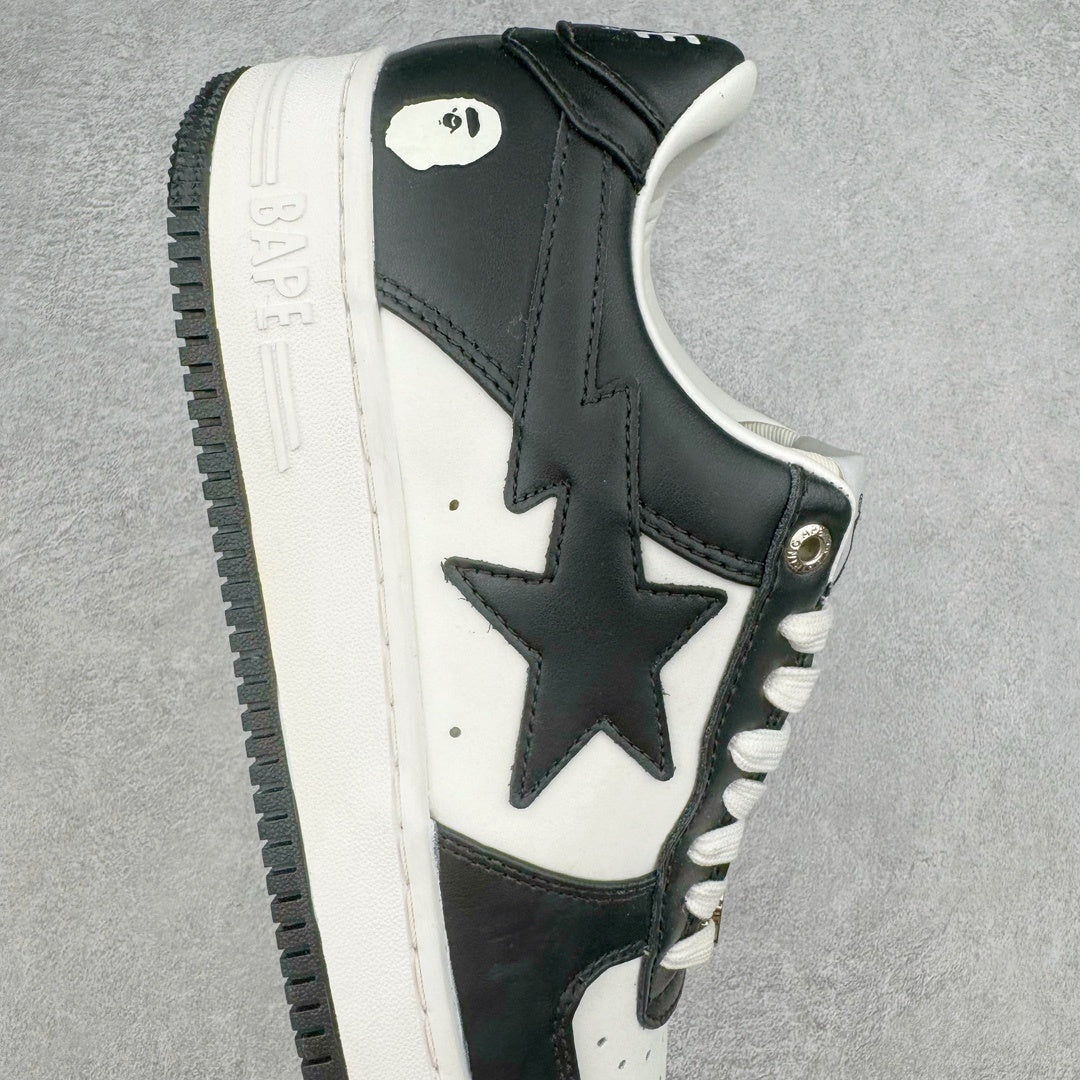 A Bathing Ape Bape Sta White Black