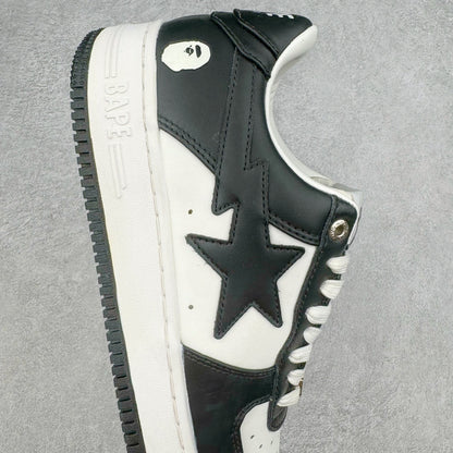 A Bathing Ape Bape Sta White Black