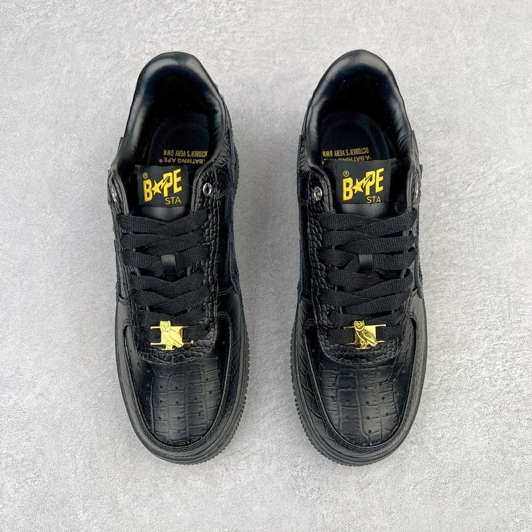 A Bathing Ape Bapesta OVO Black