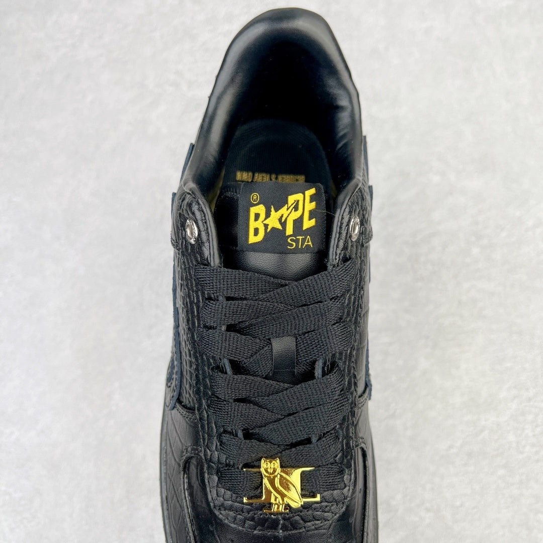 A Bathing Ape Bapesta OVO Black