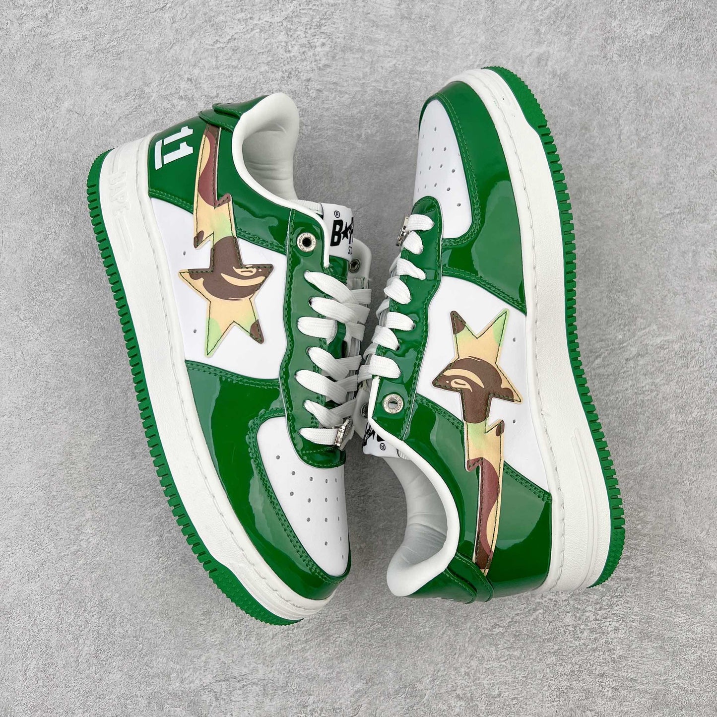 A Bathing Bape Sta Taipei 15 Anniversary White Green