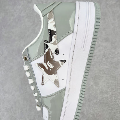A Bathing Bape Sta White Silver Grey
