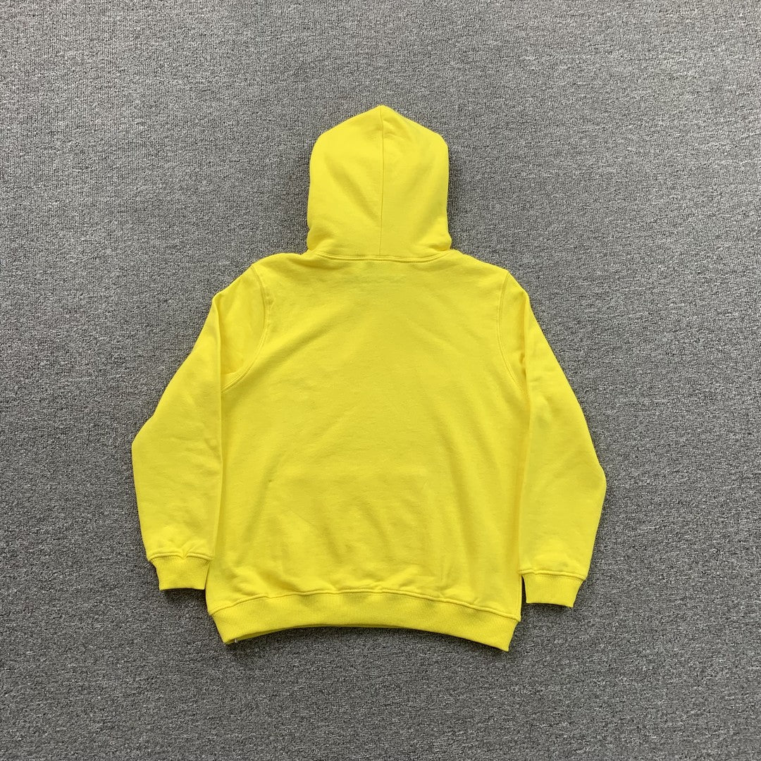 SP5DER WEBSUIT HOODIE YELLOW