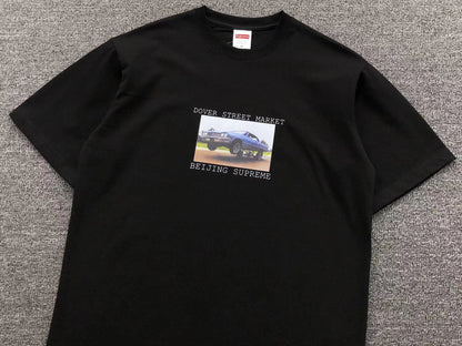 SUPREME DOVER STREET MARKET BEIJING EXCLUSIVE TEE BLACK