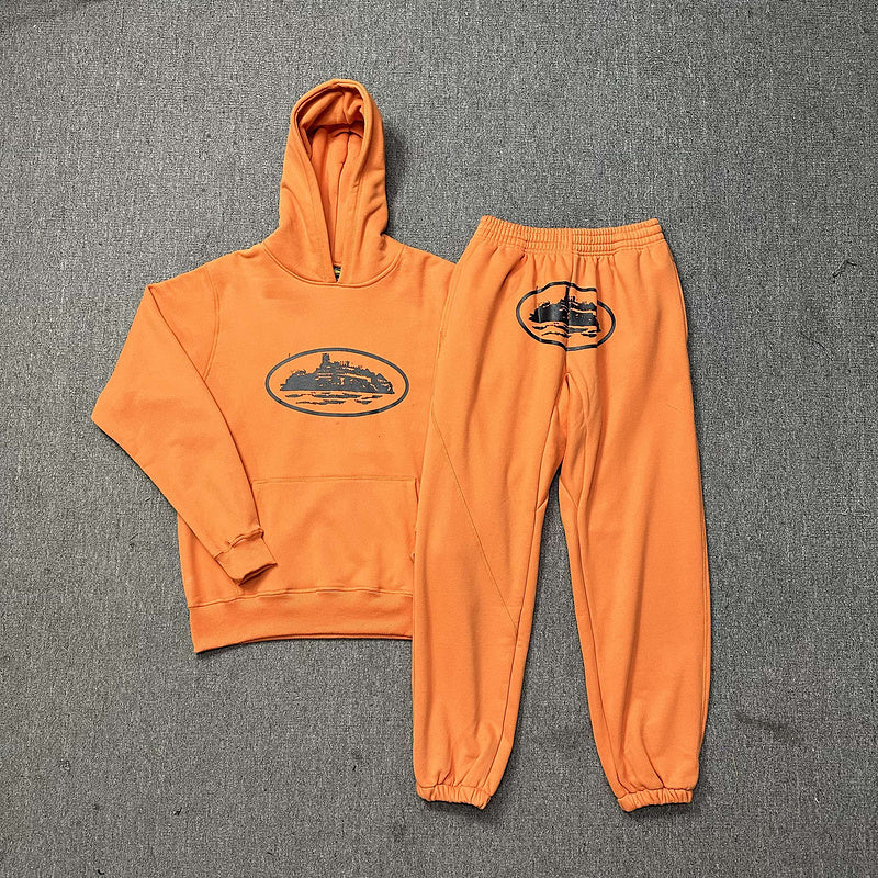 CORTEIZ ALCATRAZ HOODIE ORANGE