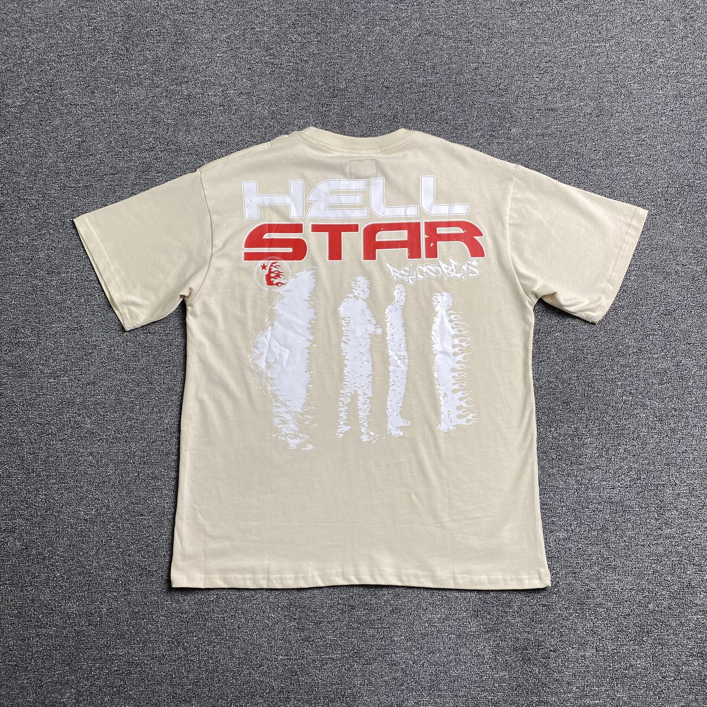 HELLSTAR MAKES YOU STRANGER TEE WHITE