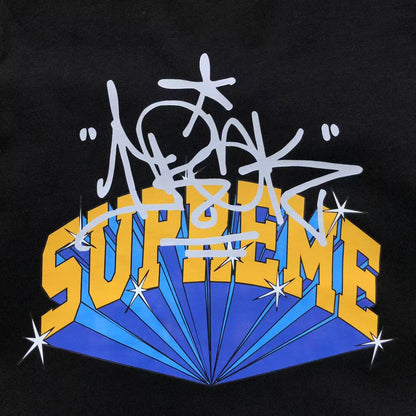 SUPREME IRAK ARC TEE BLACK