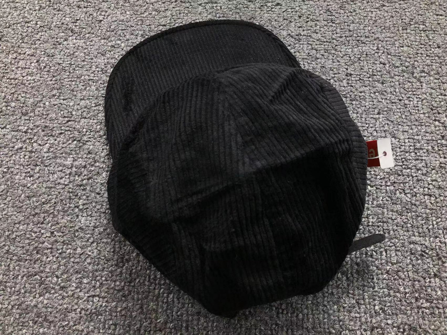 Supreme Corduroy Camp Cap Black