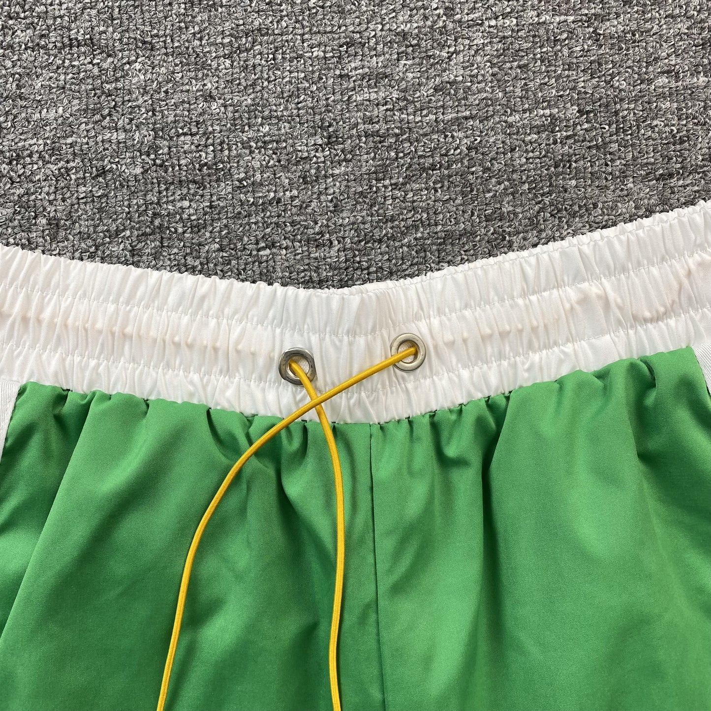 RHUDE SHORTS GREEN