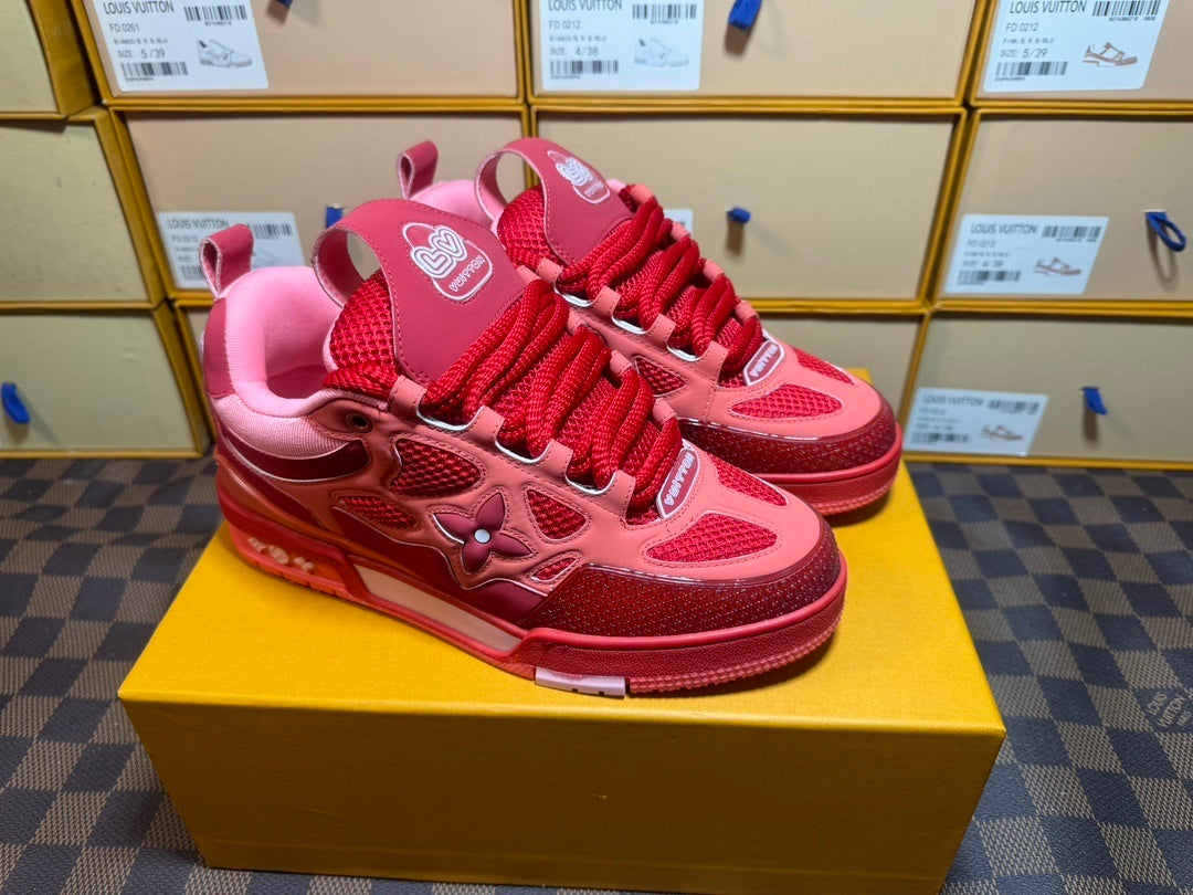 Louis Vuitton Skate Sneaker Red