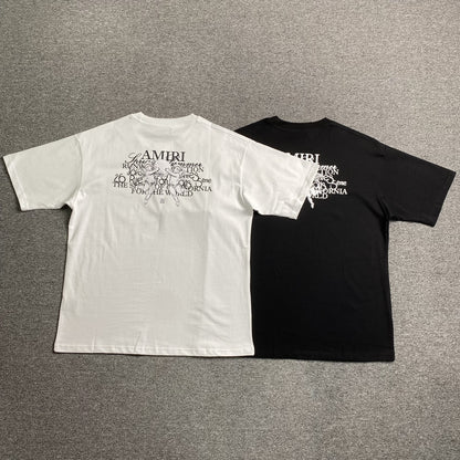 AMIRI ANGELS TEE BLACK