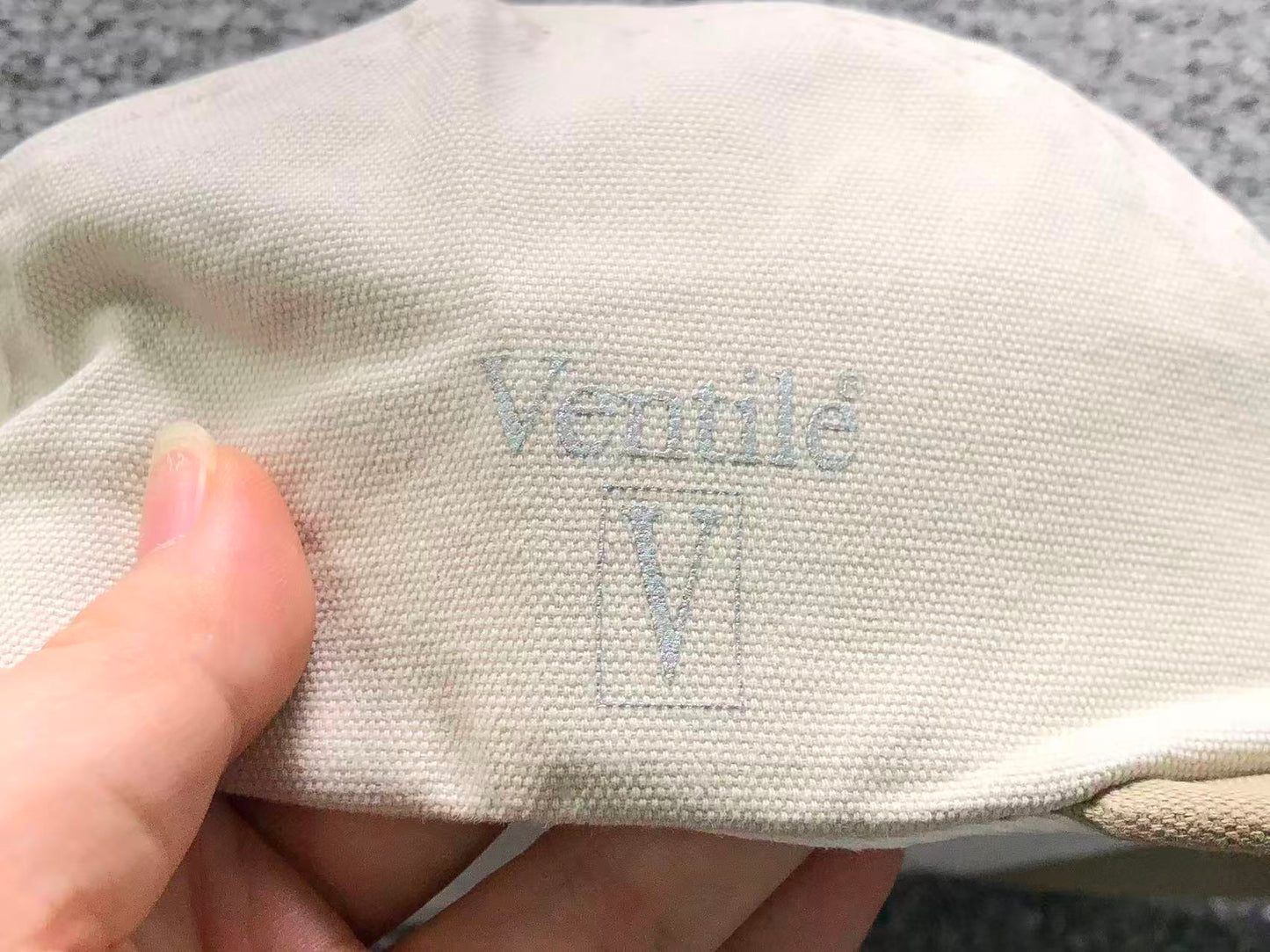 Supreme Ventile Camp Cap Natural