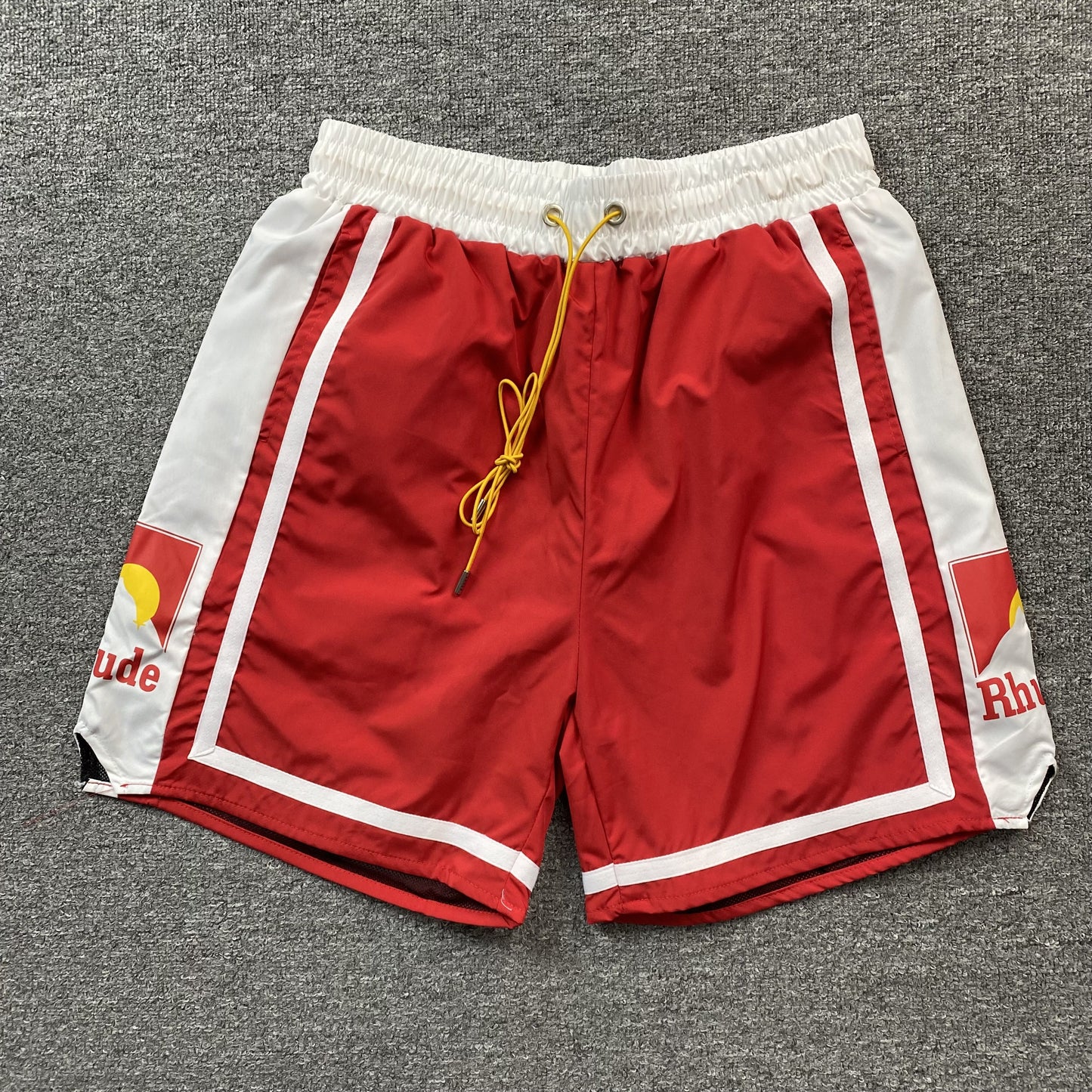 RHUDE SHORTS RED