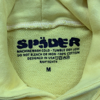 SP5DER WEBSUIT HOODIE YELLOW