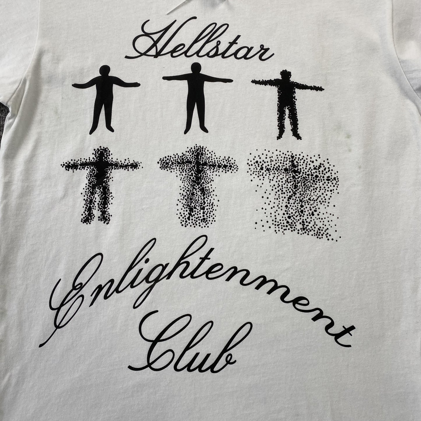 HELLSTAR STUDIOS ENLIGHTENMENT CLUB WHITE TEE