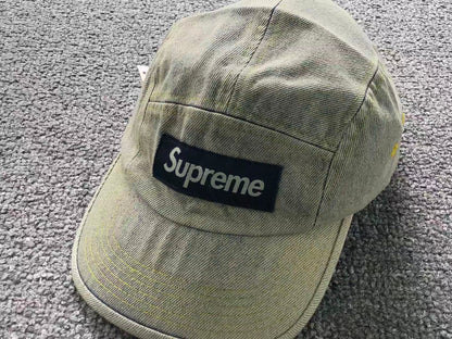 Supreme Denim Camp Cap Dirty Indigo