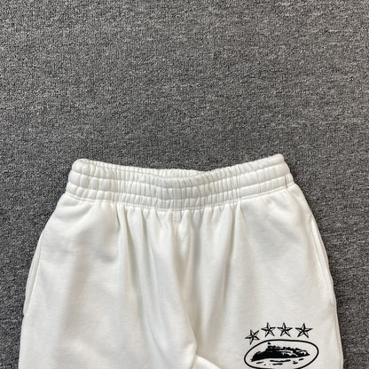 CORTEIZ ALCATRAZ 4 STARZ SWEATPANT WHITE