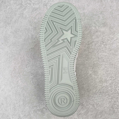 A Bathing Bape Sta White Silver Grey