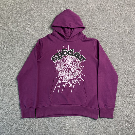 SP5DER WEB HOODIE PURPLE