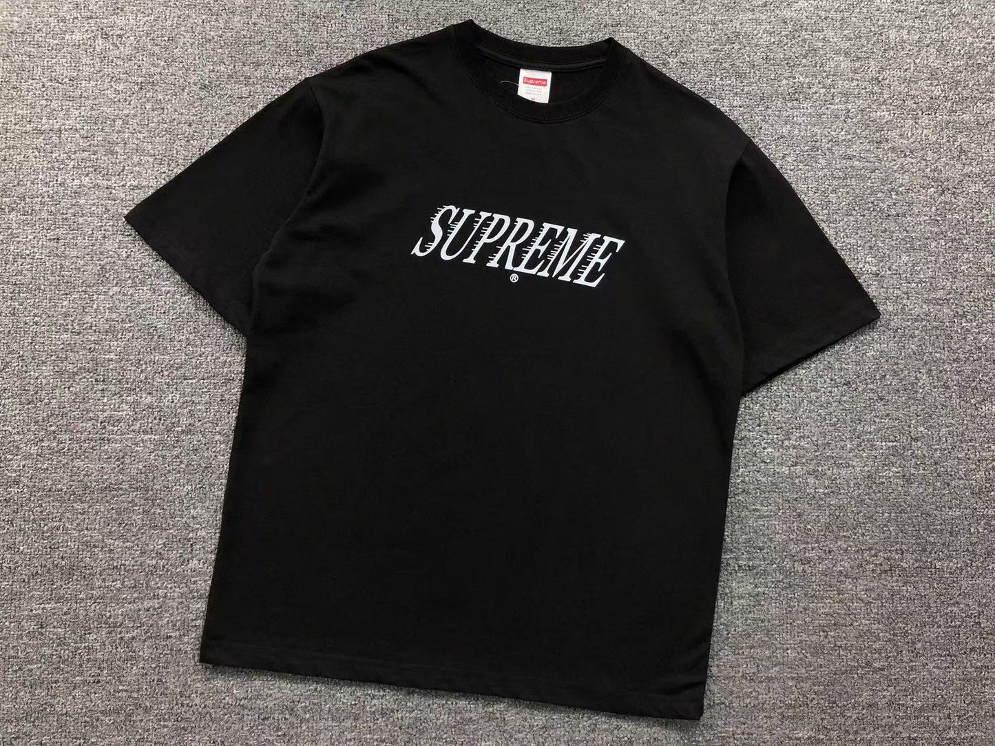 SUPREME SLAP SHOOT TEE BLACK