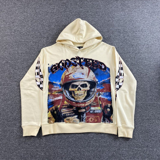 Godspeed Racer Goldie Hoodie Bone