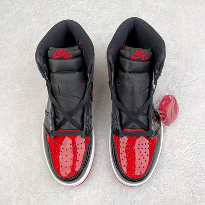 AIR JORDAN 1 HIGH "BRED PATENT"