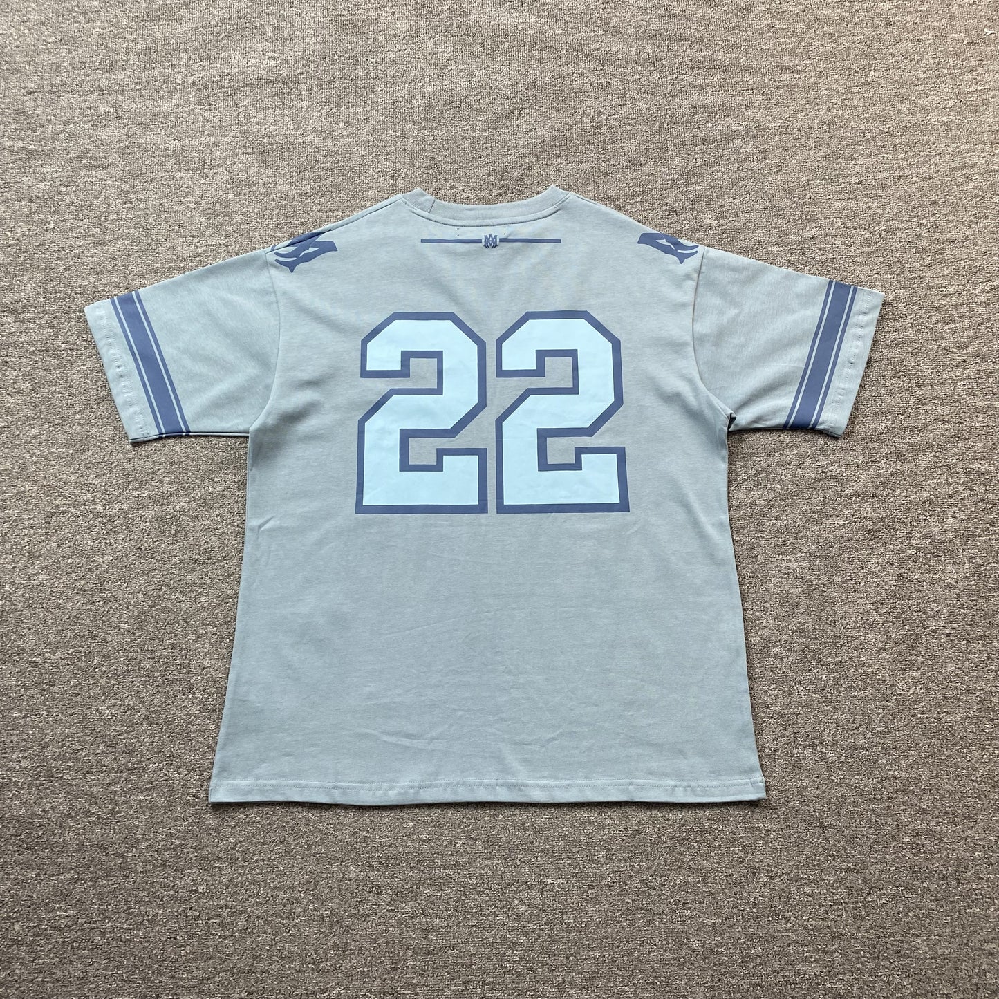 Amiri 22 Skater Tee Blue-Drip Store Argentina