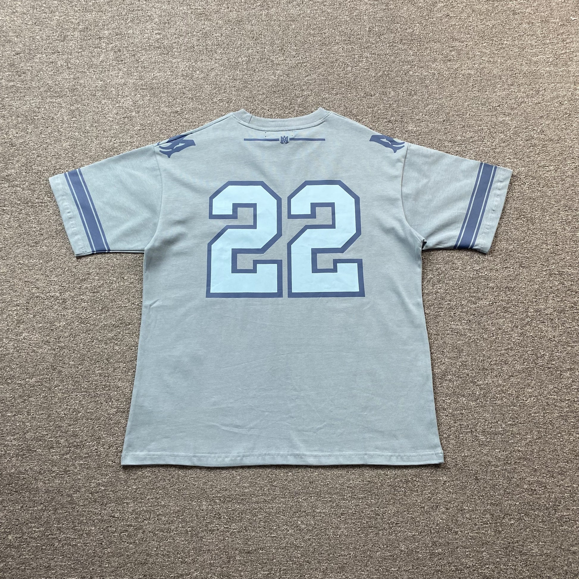 Amiri 22 Skater Tee Blue-Drip Store Argentina
