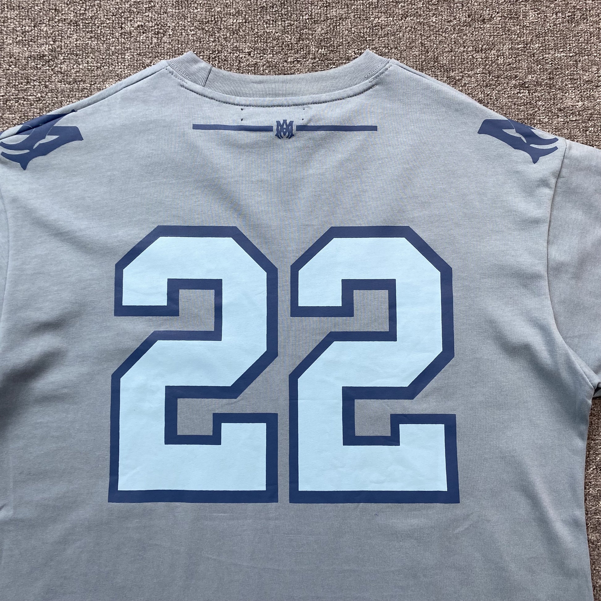Amiri 22 Skater Tee Blue-Drip Store Argentina