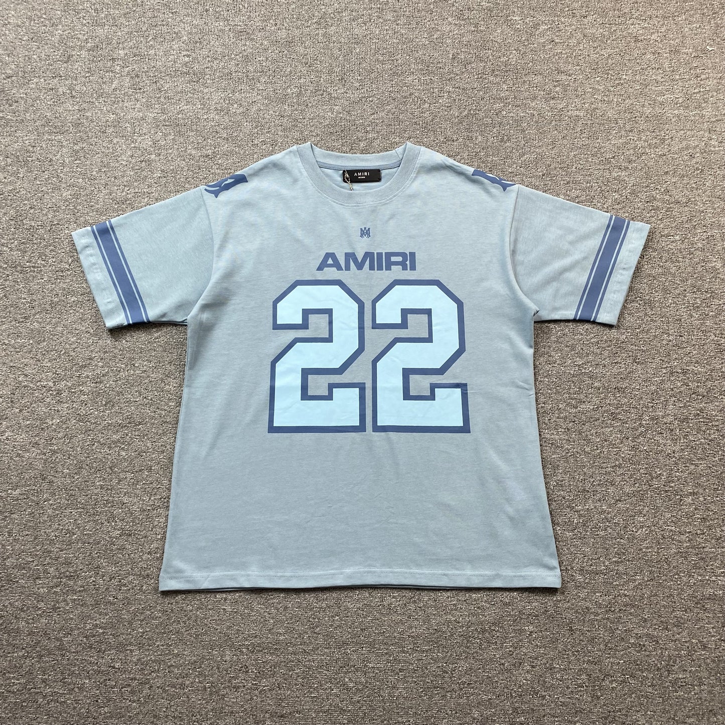 Amiri 22 Skater Tee Blue-Drip Store Argentina