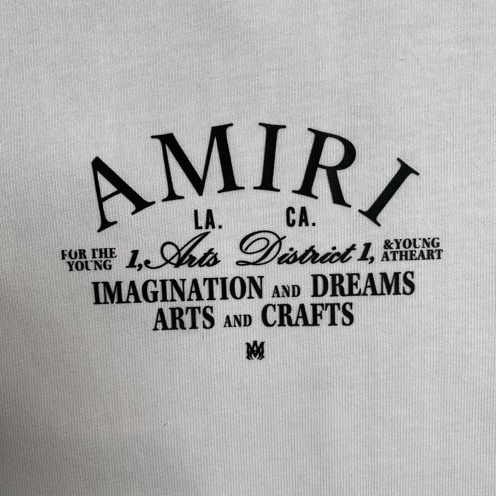 Amiri Arts District Tee White-Drip Store Argentina