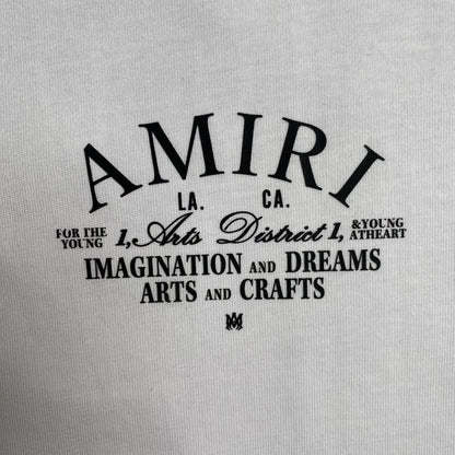 Amiri Arts District Tee White-Drip Store Argentina