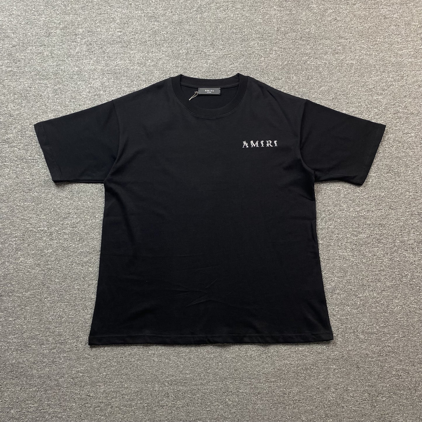 Amiri Baroque Tee Black-Drip Store Argentina