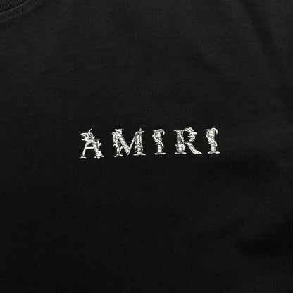 Amiri Baroque Tee Black-Drip Store Argentina