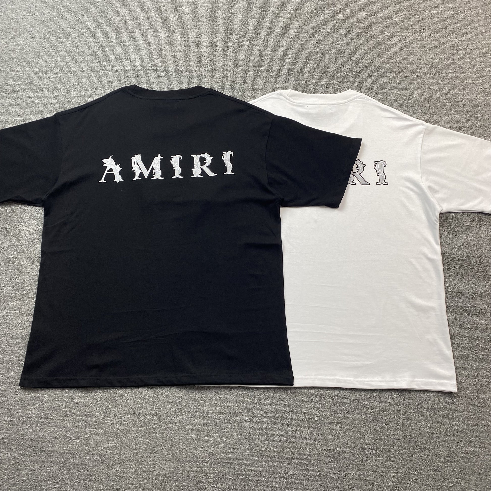 Amiri Baroque Tee Black-Drip Store Argentina
