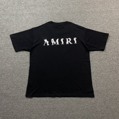 Amiri Baroque Tee Black-Drip Store Argentina