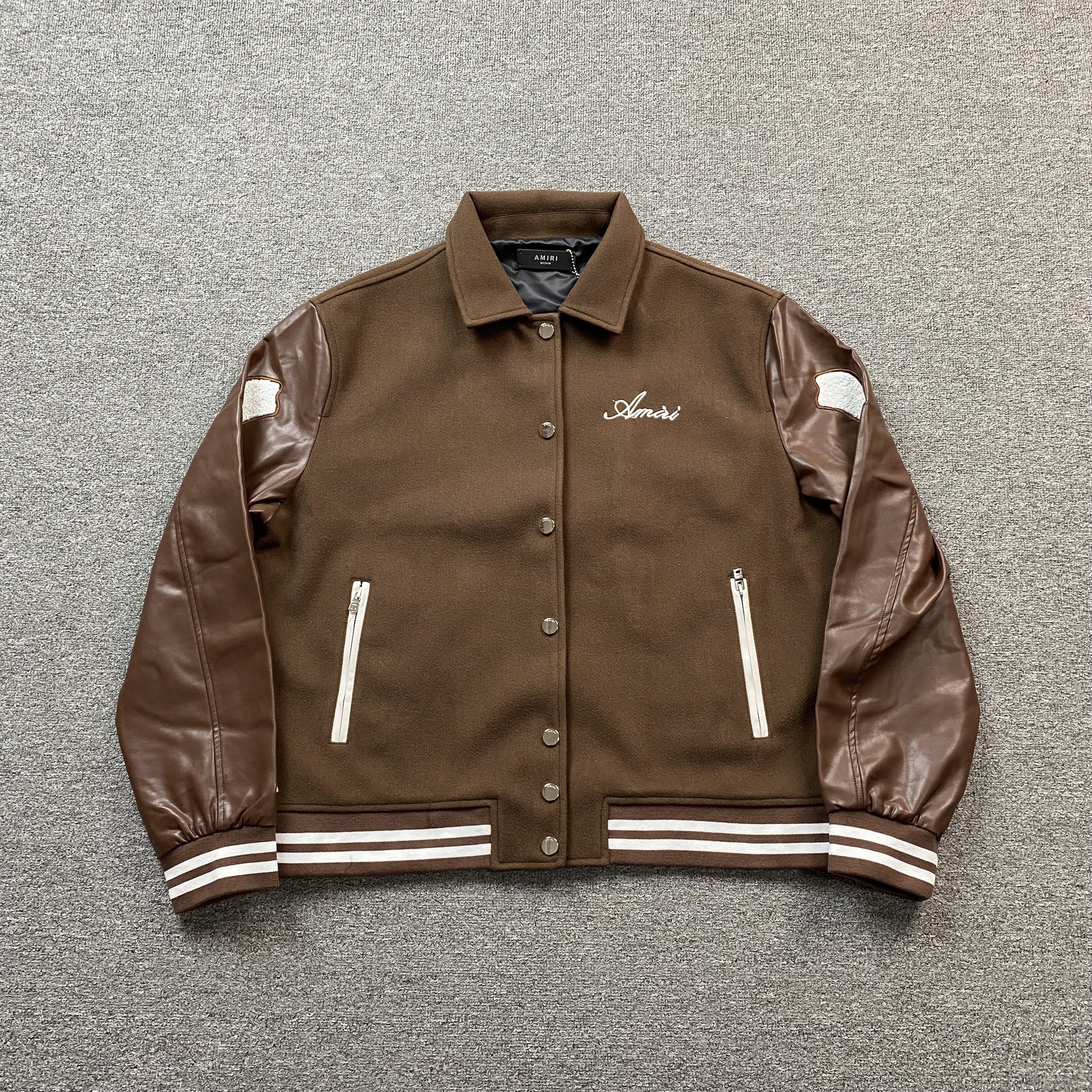amiri-bones-bomber-jacket-brown-Drip Store Argentina