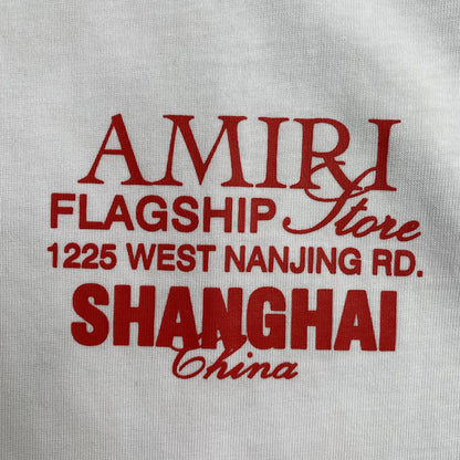 Amiri Bones Tee White-Drip Store Argentina