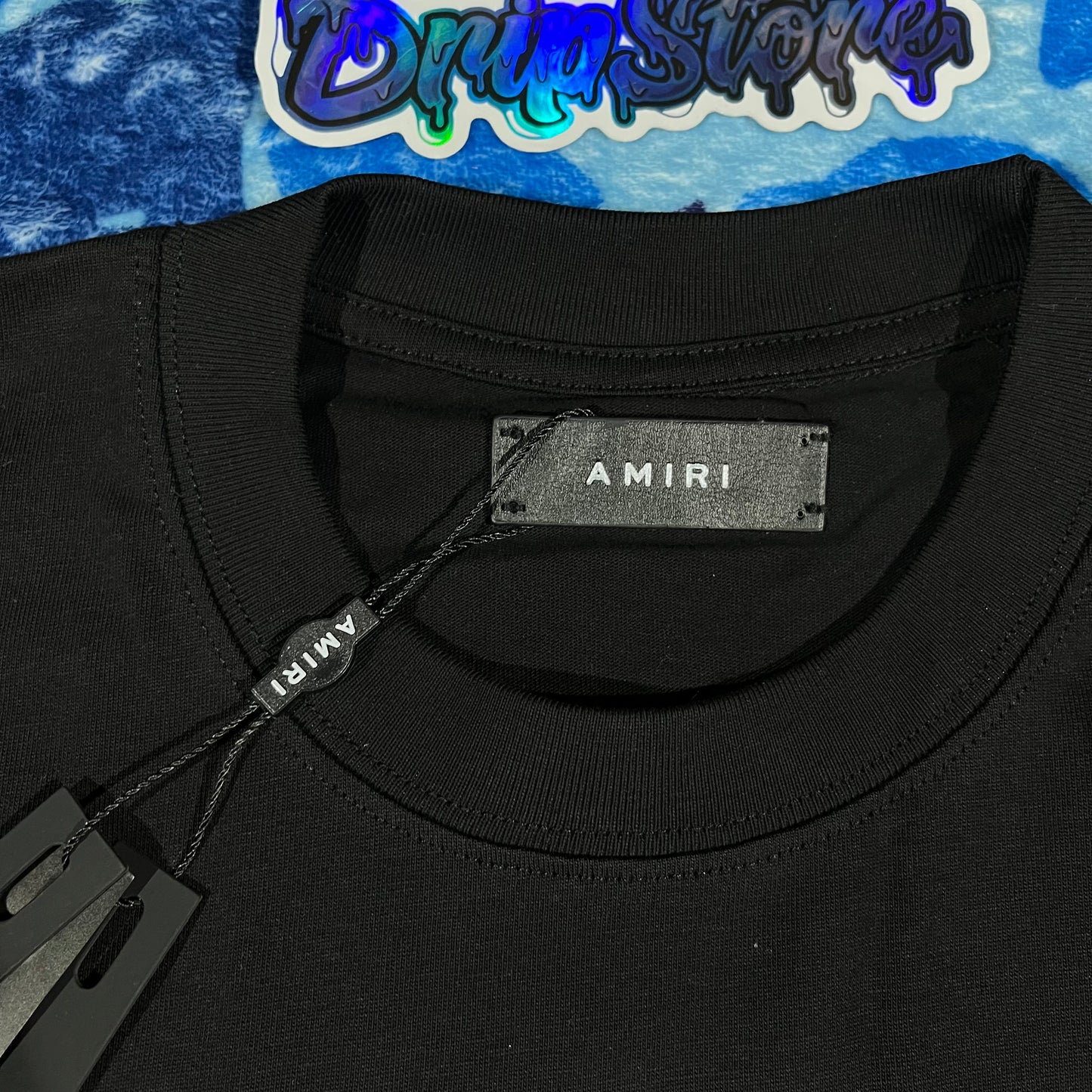 Amiri Crystal Burst Tee Black