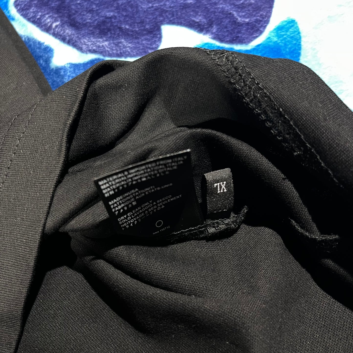 Amiri Crystal Burst Tee Black