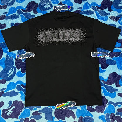 Amiri Crystal Burst Tee Black