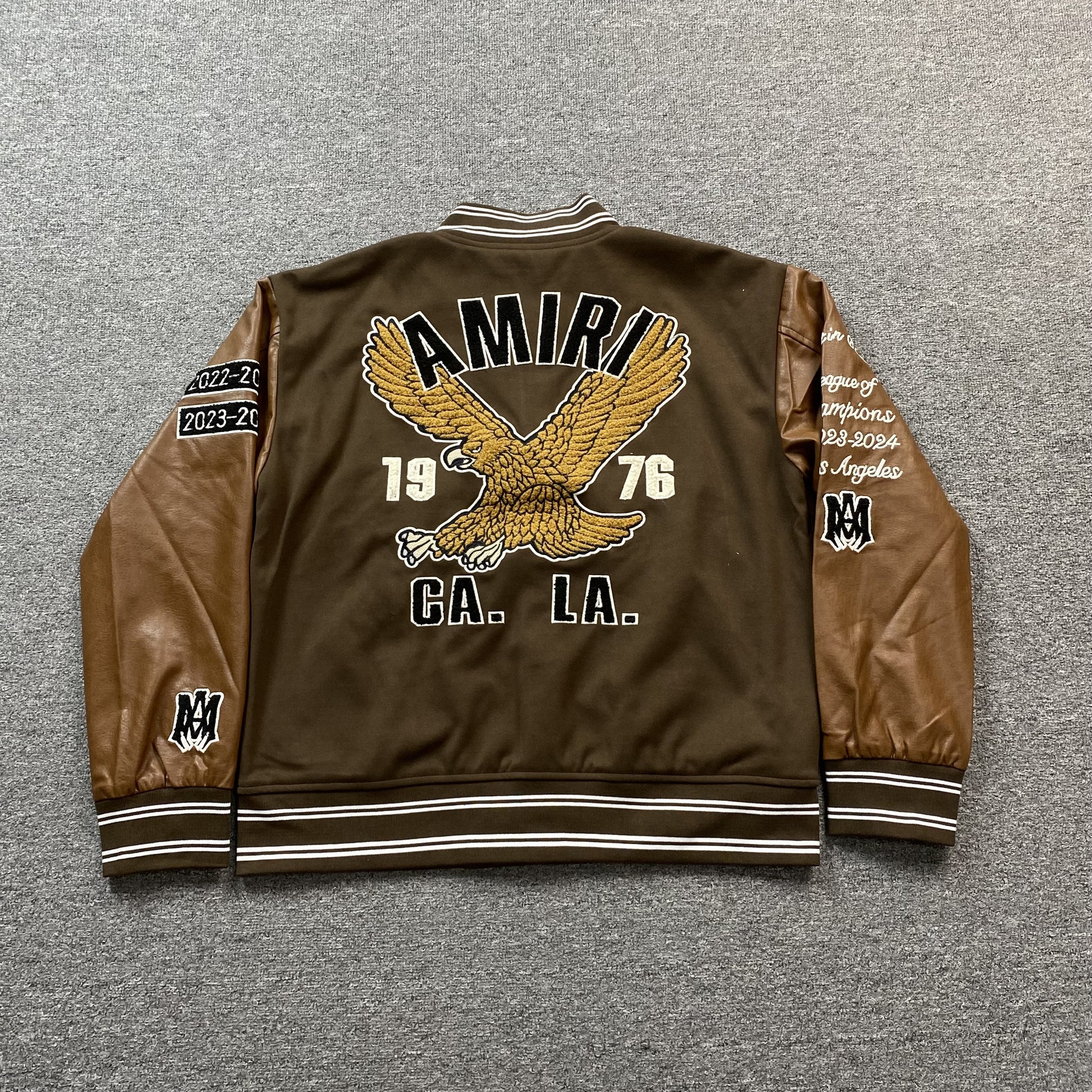 Amiri Eagle Bomber Jacket Brown-Drip Store Argentina