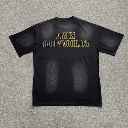 Amiri Eagle Tee Black-Drip Store Argentina