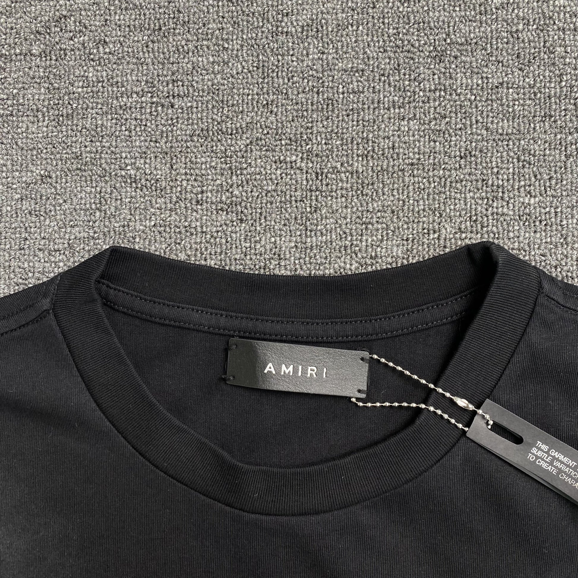 Amiri Eagle Tee Black-Drip Store Argentina