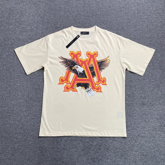 Amiri Eagle Tee White-Drip Store Argentina