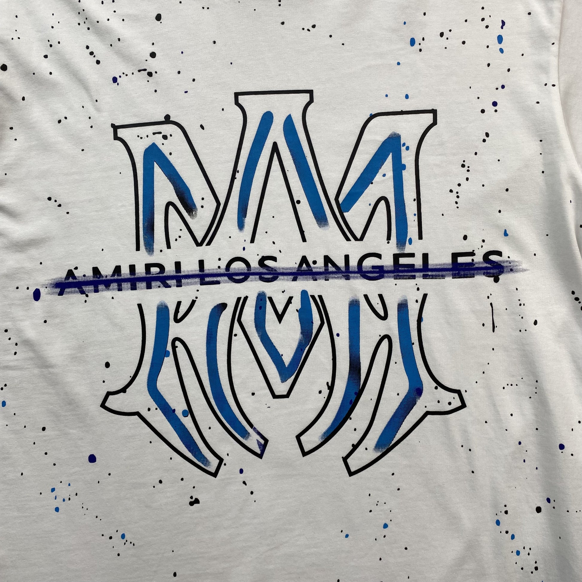 Amiri Los Angeles Tee White-Drip Store Argentina