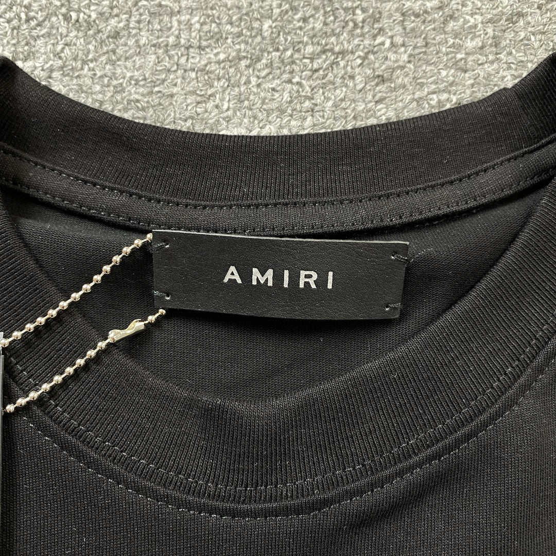 Amiri Ma Drip Collage Tee Black-Drip Store Argentina